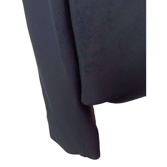 Helmut Lang Black Asymmetrical Zip Jacket Women’s Size L  Made in USA - Picture 11 of 16